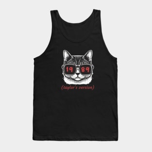 1989 taylors cat version Tank Top